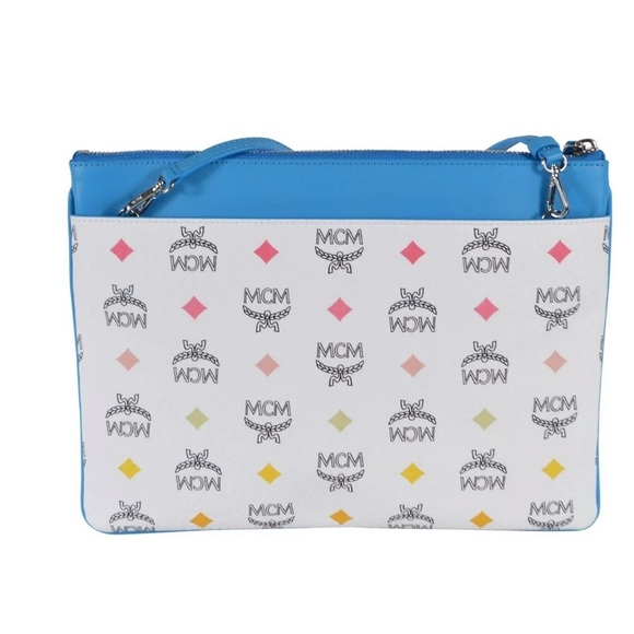 MCM Skyoptic Spectrum Diamond Visetos Crossbody - Picture 3 of 10